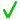 Check Mark